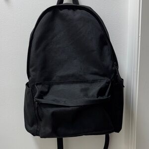 Muji Elegant Black Backpack